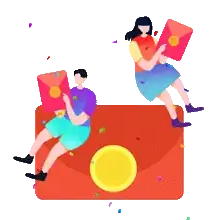 Ícone de promoções e recompensas